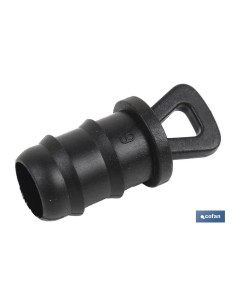 Pack of 100 end caps Ø16mm for irrigation