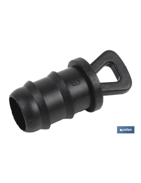 Confezione da 100 tappi finali Ø16mm per irrigazione