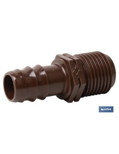 Pack of 100 Mixed Connectors Ø16mm-1/2 (Brown-Max Segur.) 2