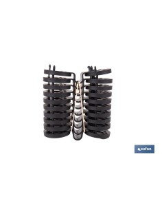 Pack of 10 black clips for shade mesh 2