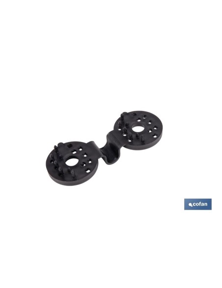 Pack of 10 black clips for shade mesh