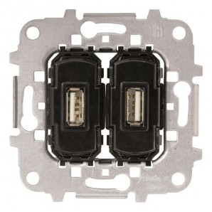 USB charger "Niessen" USB 2X2A/5V