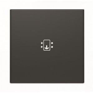 Tecla interruptor temporizado tarjeta negro soft Niessen Sky 8514 NS