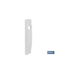 Pack of 20 white covers for roller shutter collector 14-18 mm