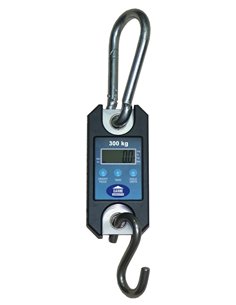Digital weighing hook up to 300 kg with 2 AAA batteries
