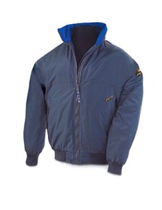 Nautical Blue Jacket with Fleece Lining Size L