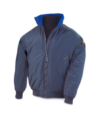 Nautical Blue Jacket with Fleece Lining Size L