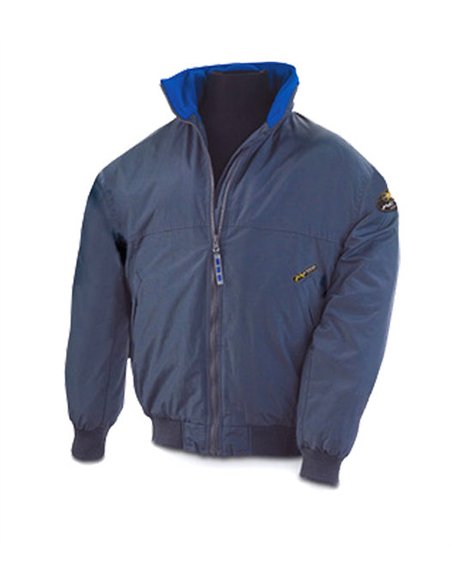 Nautical Blue Jacket with Fleece Lining Size L