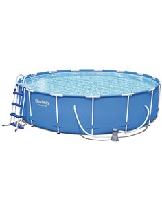 Steel Pro Round Pool with Filter 457x107 cm