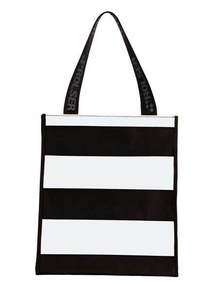 Bolsa de Compras Rolser Finstock Lido Branco/Preto