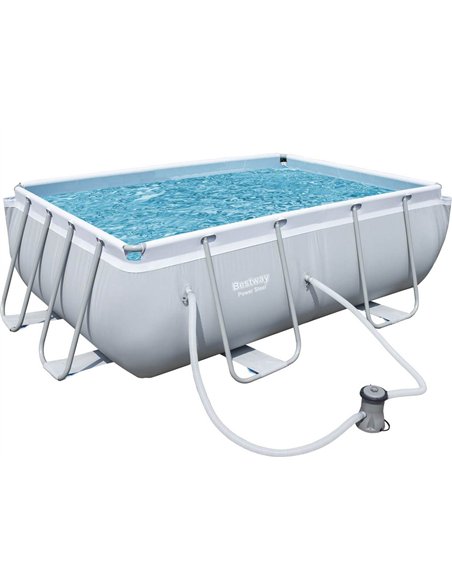 piscina rectangular power steel 282x196x84 cm 3662 l