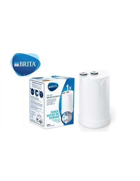 BRITA Wasserfilter Kartusche Ersatz 600L für Wasserhähne