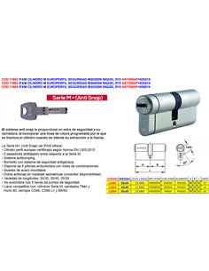 IFAM Finstoc M3040S NQ R15 Security Cylinder