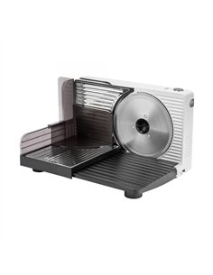 Cortafiambres JATA 120 W de acero inoxidable con disco desmontable
