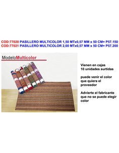 Multicolor Runner 2.00 m x 0.57 mm - P57.200