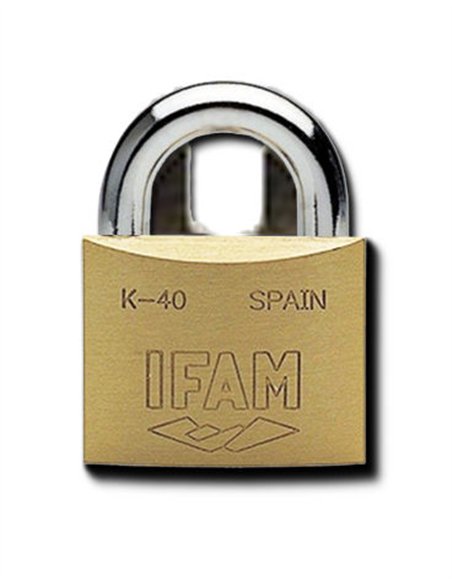 Cadenas en laiton IFAM Finstock K-60 avec clés identiques