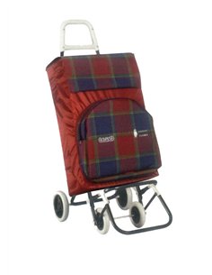 Shopping cart 754 with thermo and 4 wheels 50L