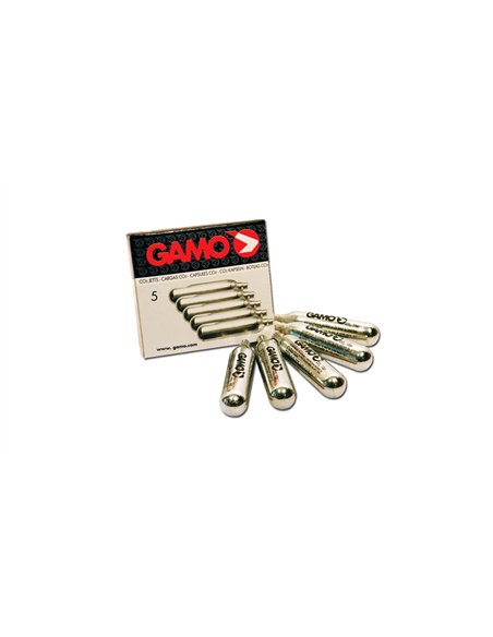 GAMO CO2 Cartridge 12g - Boxes of 5 Cartridges