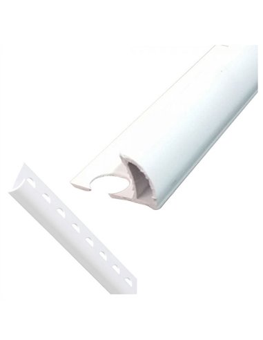 Jar corner guard 2080 white strip 2.60 AZJO