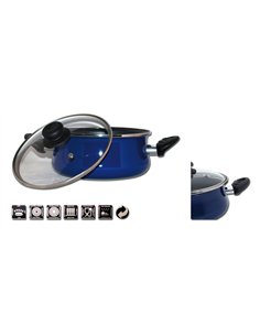 Magefesa Danube Series 24 cm Stainless Steel Casserole