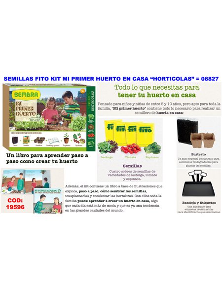 Finstock Fito Seed Kit for Vegetable Garden