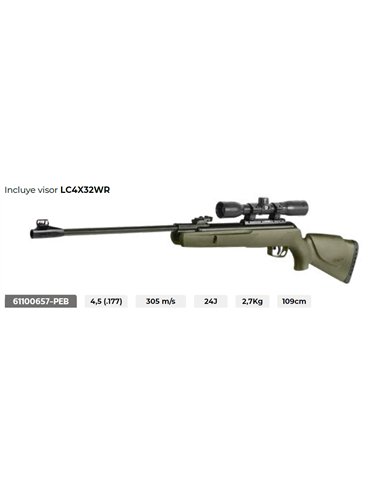 Gamo 1000E High-Power Air Rifle with LC4x32 Scope, Caliber 4.5