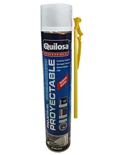 Mousse projetable QUILOSA canule 700 ml blanche