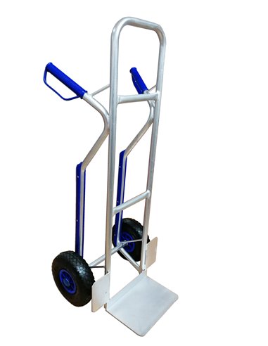 Carrello da Magazzino in Alluminio con Ruota Pneumatica HT2502AL