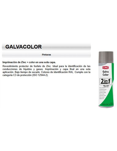 Imprimación anticorrosión gris en spray 500 ml
