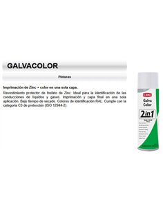 White anti-corrosion primer spray 500 ml 2