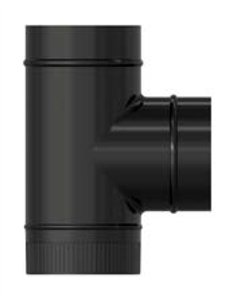 Te Vitrified Black Stove 90-100 mm