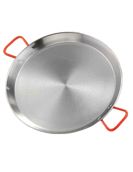Polierte Stahlpfanne 55 cm - 16 Portionen