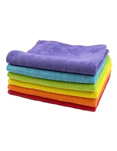 Mikrofaser Tuch 777 Set mit 6 Einheiten 30 x 40 cm