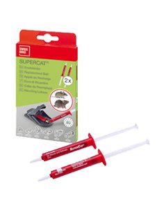 Isco seringa para armadilha de roedores Supercat 2 unidades