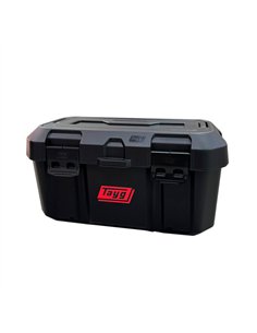 Cassetta degli attrezzi in plastica nera TAYG 46, 499x279x254 mm