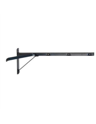 Tendedero negro para pared 550 mm