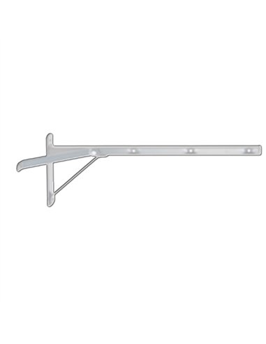 White wall-mounted dryer 550 mm 1 piece