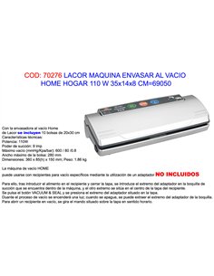 Lacor Vakuumiergerät 110 W 35x14x8 cm