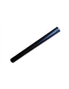 Pellet stove vitrified tube 80 mm of 100 cm