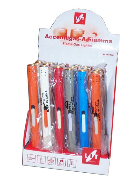 Encendedor recargable LAMS Finstock con llama ajustable