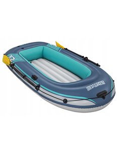 Piscina inflável Hydroforc 232x118 cm com remos e inflador