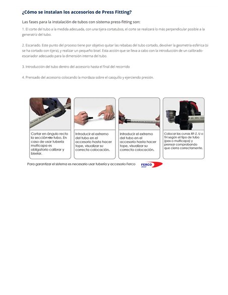 Codo Igual Metal RF/U 90° de 20mm Duo Press