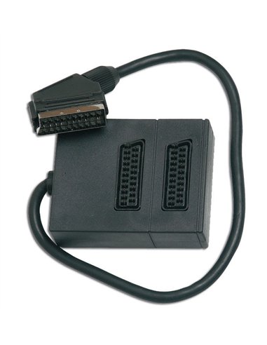 Euroconnettore multimediale Simon Finstock 21 pin con 2 prese
