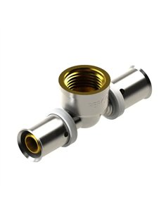 Duo Press Female Metal Tee 16-1/2" Multilayer