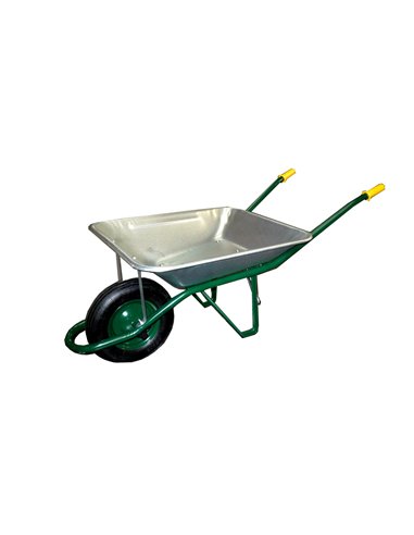 Carrinho de obra normal galvanizado 60 litros