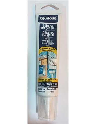 Silicona Orbasil Ácida Antimoho 85ml Transparente