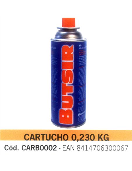 Butanpatrone B-250 230g für Tragbare Küche