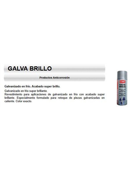 Galvanized spray gloss 400 ml - zinc-coated steel