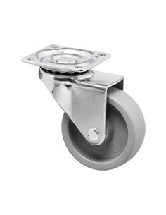 Möbelrolle 30mm Polypropylen Grau 42x42