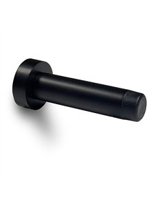 8 cm Black Aluminum Door Stop
